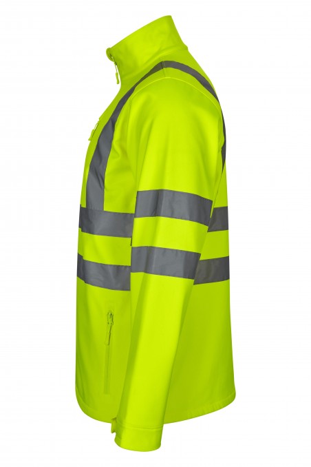 Giacca soft shell Giallo fluo