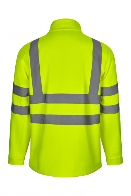 Giacca soft shell Giallo fluo