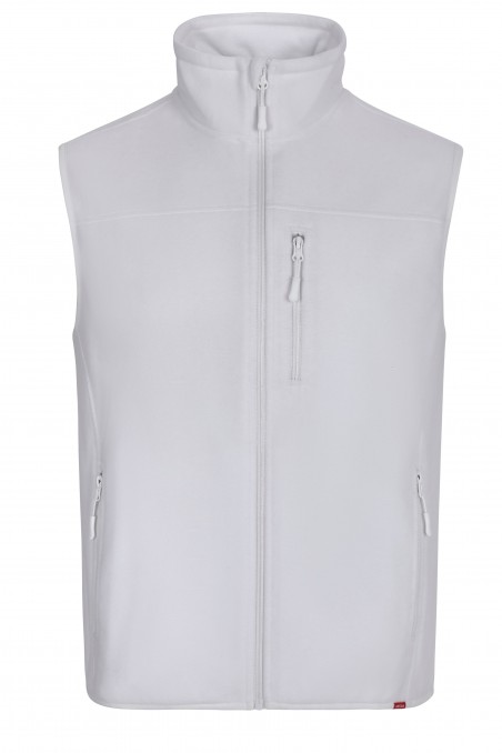 Gilet Di Pile Bianco