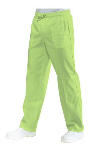 Pantalone Unisex con elastico Verde Mela