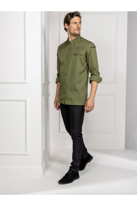 Giacca Nero Le Nouveau Chef Olive Green