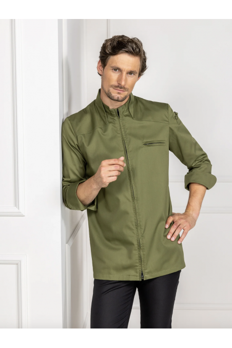 Giacca Nero Le Nouveau Chef Olive Green